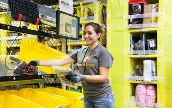 amazon fulfillment center, amazon