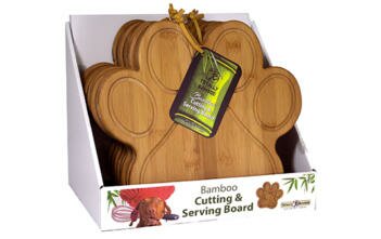 Totally Bamboo Paw Cutting Board