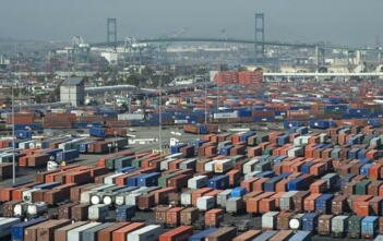 west coast ports, imports, NRF