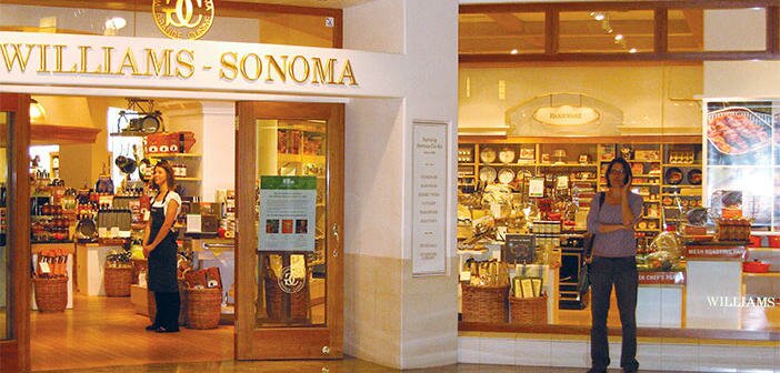 williams sonoma storefront