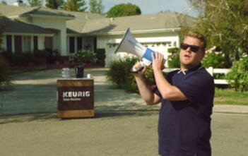 Keurig, James Corden